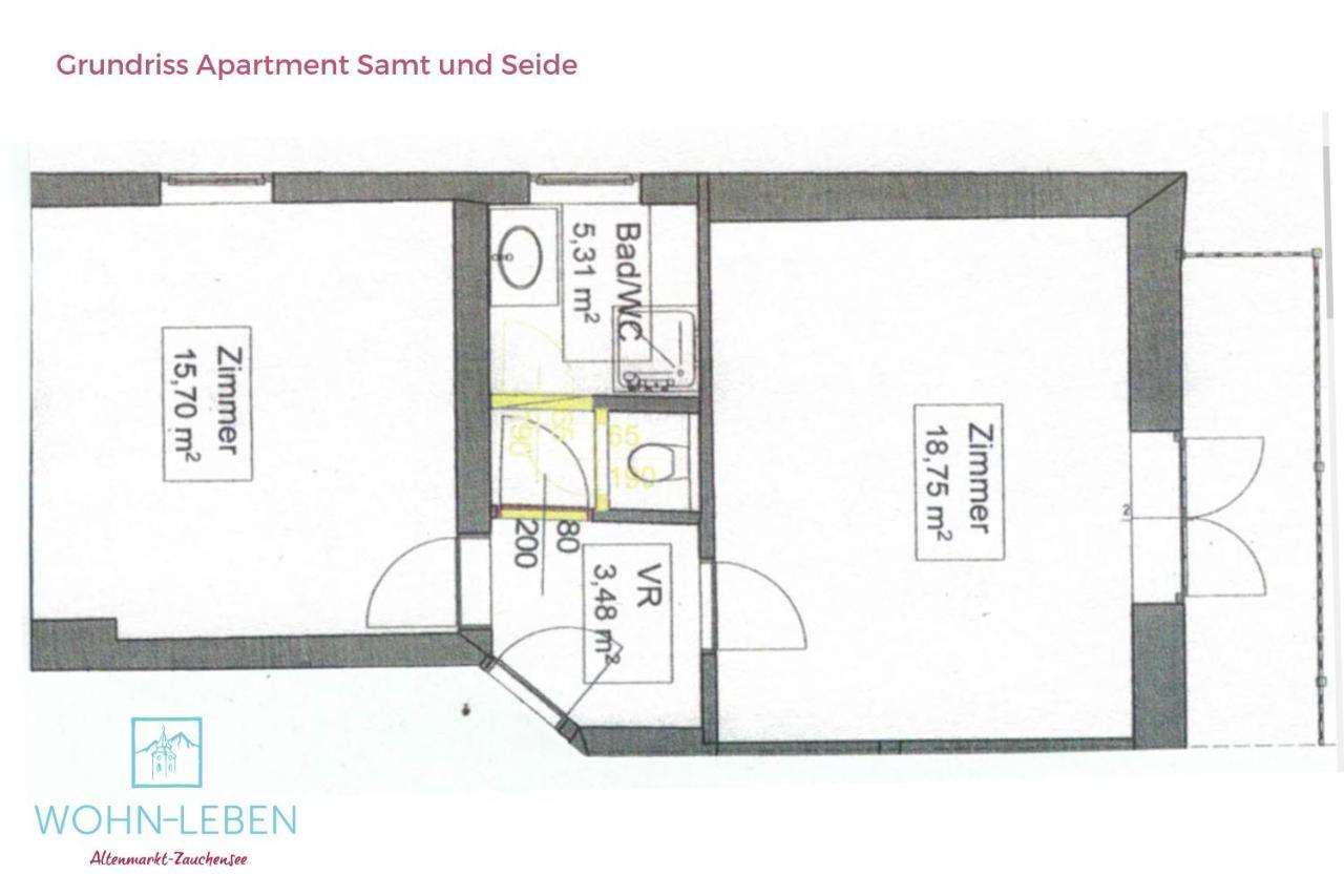 Wohn-Leben Altenmarkt Apartments Алтенмаркт им Понгау Екстериор снимка